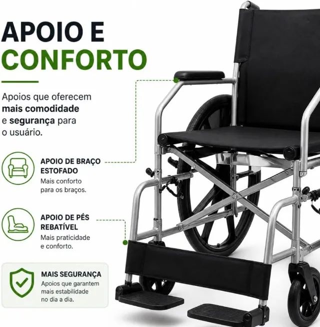 Cadeira de rodas  - Nova Lacrada - Foto 3