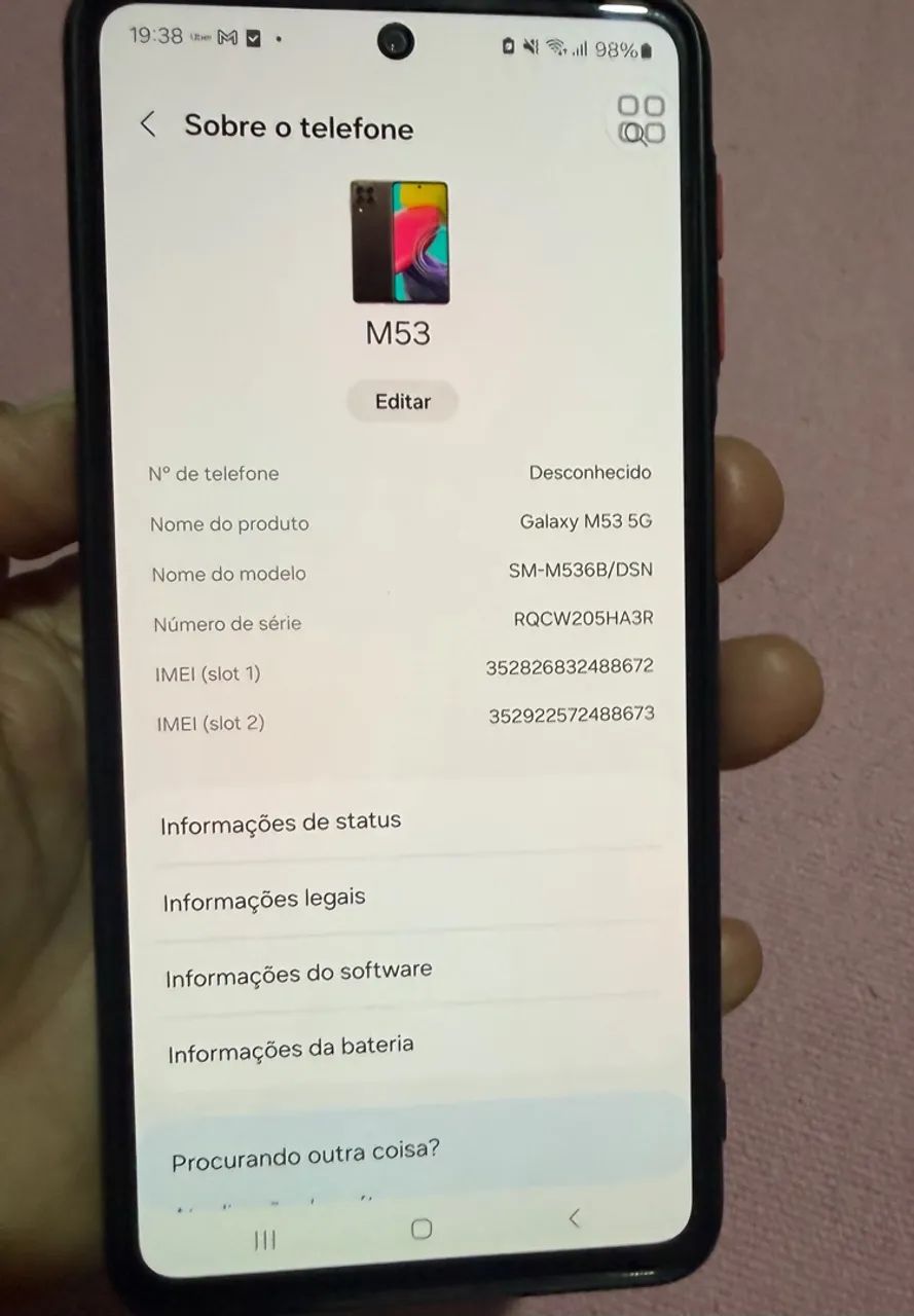 Samsung m53 - Foto 2