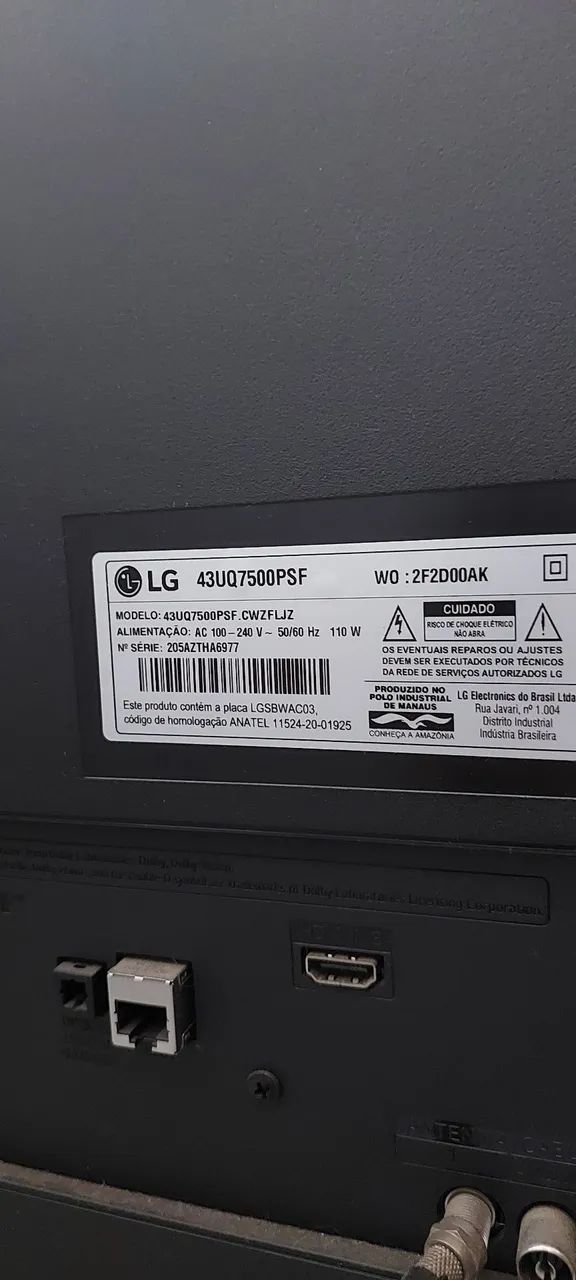 Smart TV LG 43 4k - Foto 5