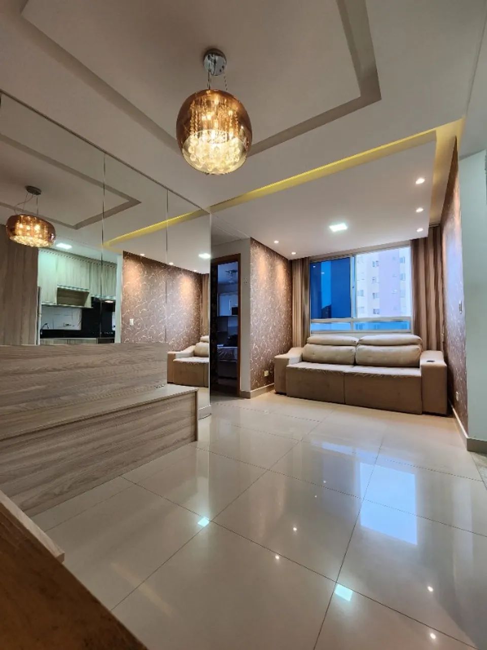 Apartamento 45m² Mobiliado Jd Ebenezer