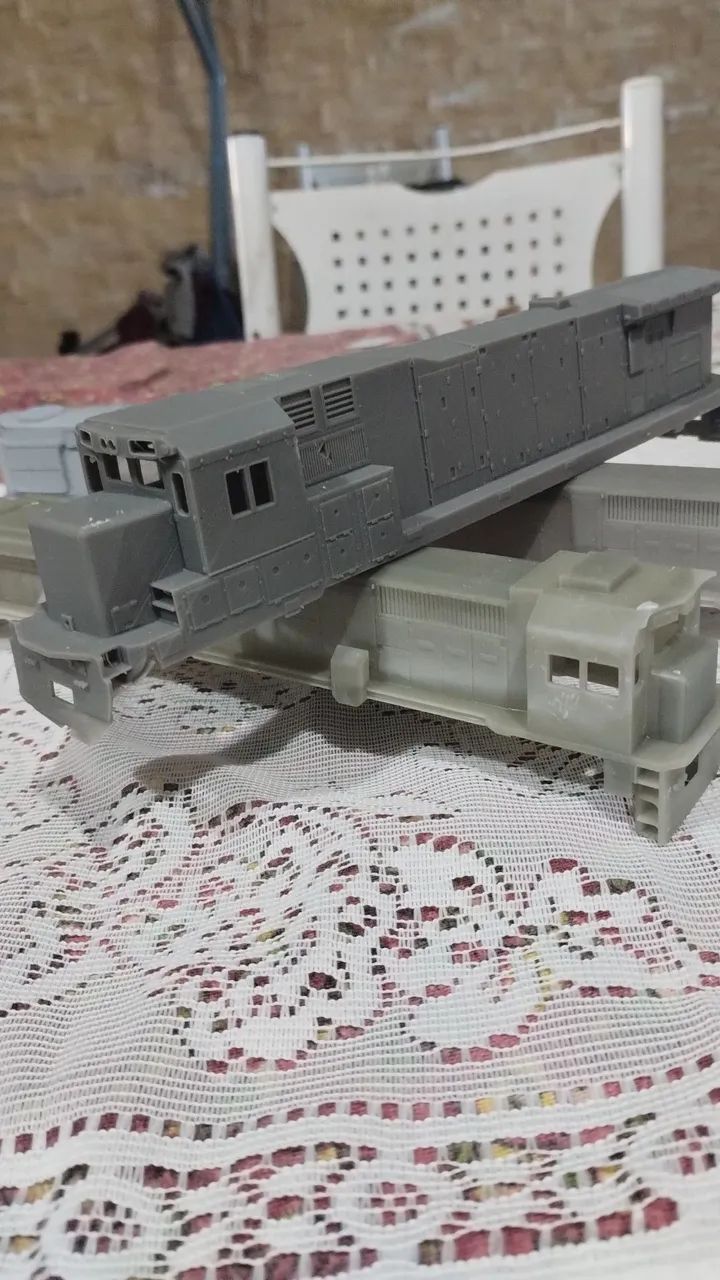 Carcaça de locomotiva Ho  - Foto 2