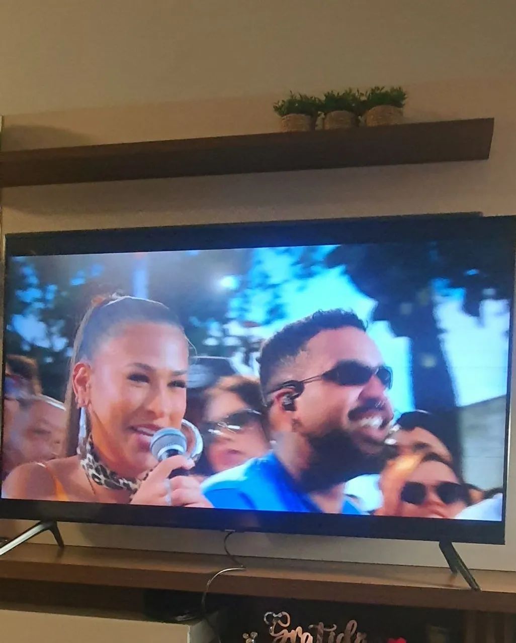 Smart TV samsung "50" com detalhe,favor lê o anúncio  - Foto 6