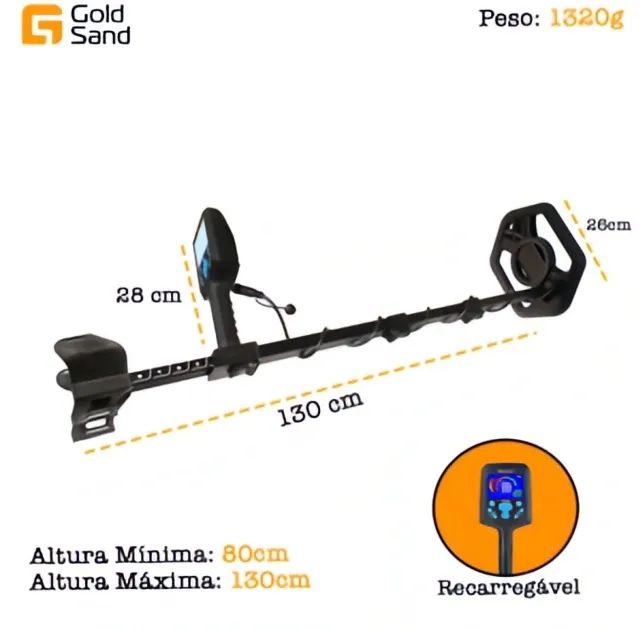 Detector de metal,ouro e prata.