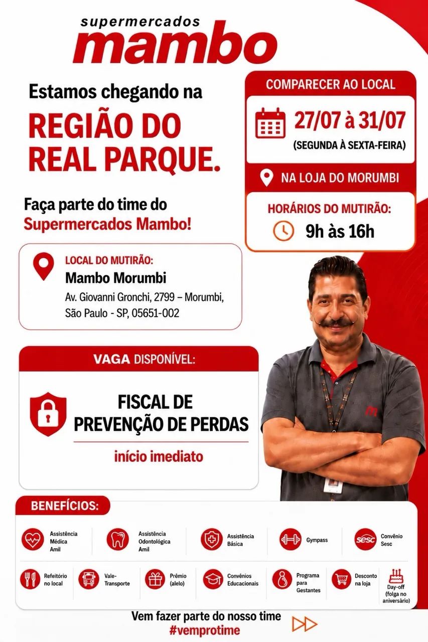 Fiscal de prevenção, início imediato!