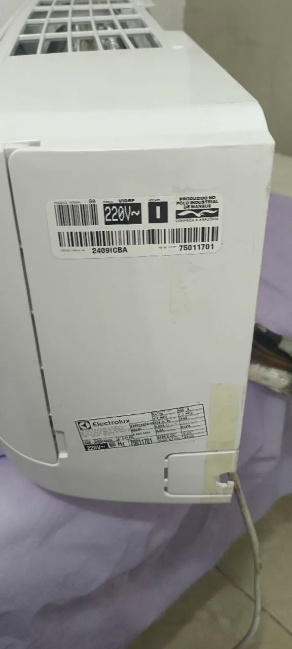 Ar condicionado 9.000 BTUs Eletrolux 220v  - Foto 3