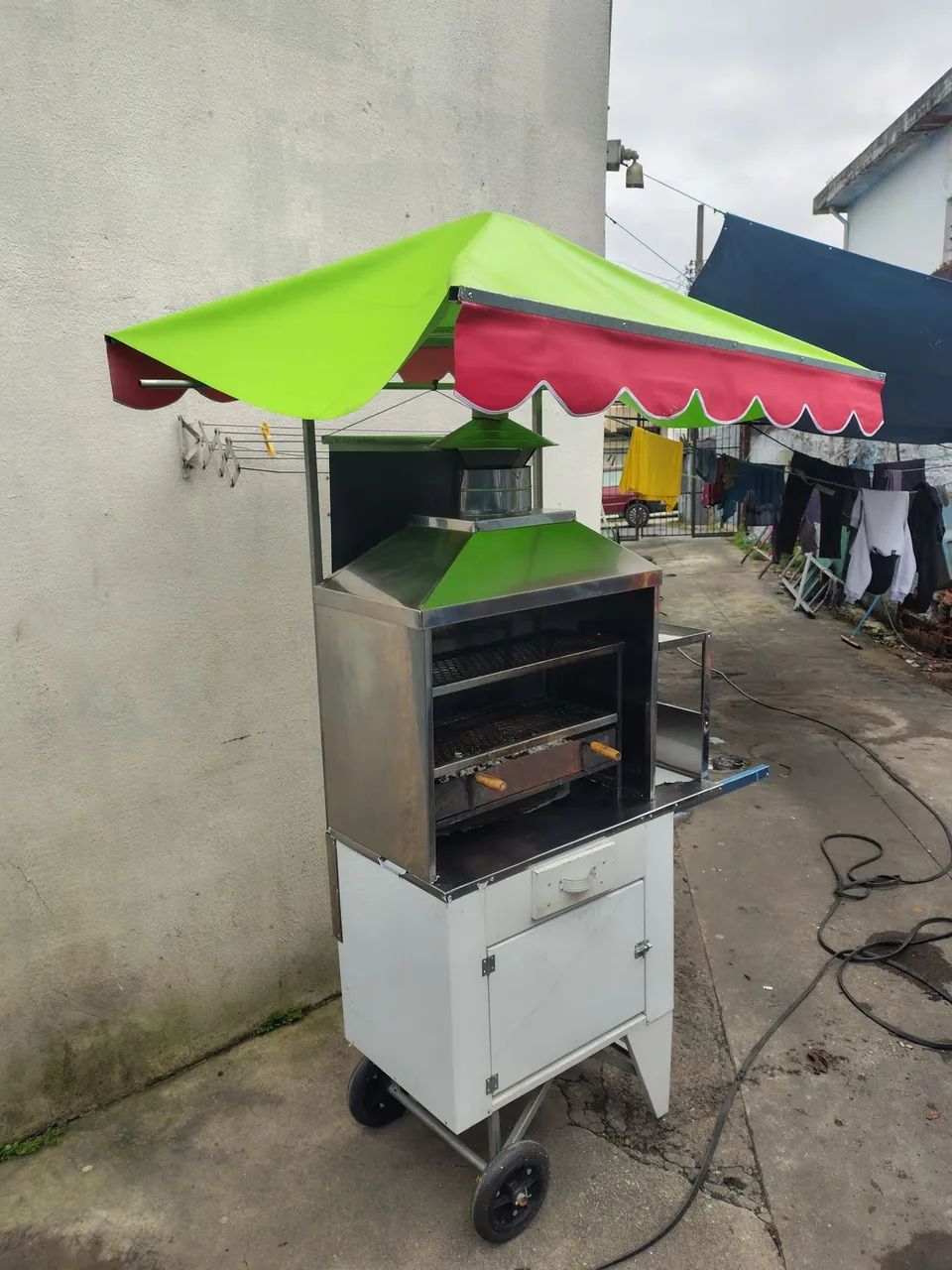 Carrinho de churrasco 