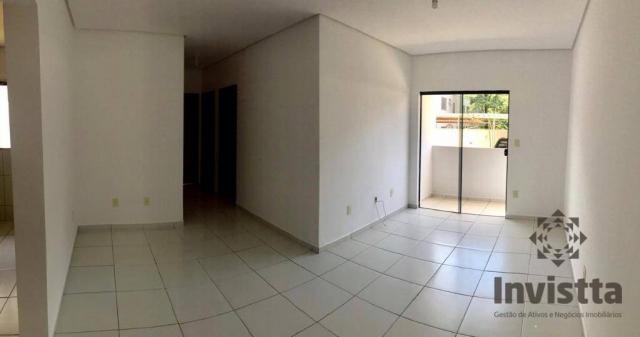 Apartamento com 3 quartos para alugar, 66 m² por r$ 950,00/mês - plano diretor norte - pal