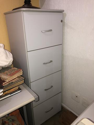 Vendo mesa l e moveis para escritório - Foto 4