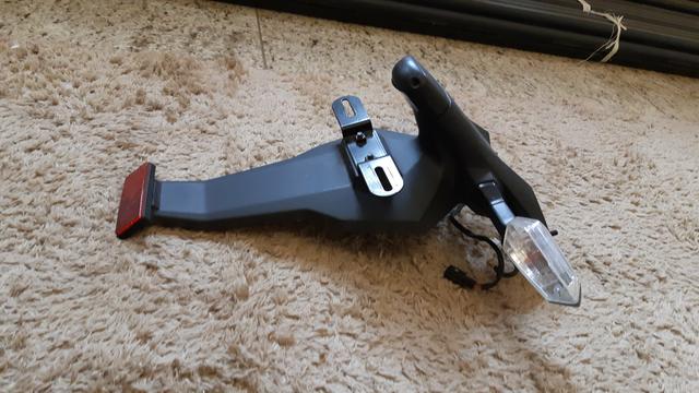 Rabeta suporte placa ninja 650 - Foto 3