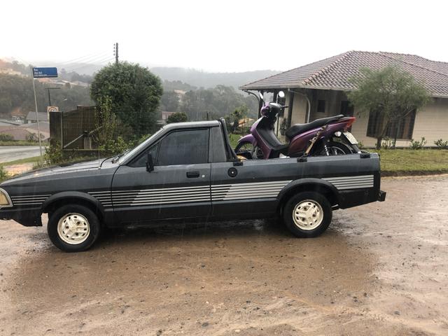 Pampa 91 1.8 ap 3 lugares e GNV legalizado troco moto - Foto 6