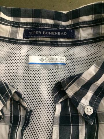 Camisa Dkny TAM 3 azul claro slim - Foto 5