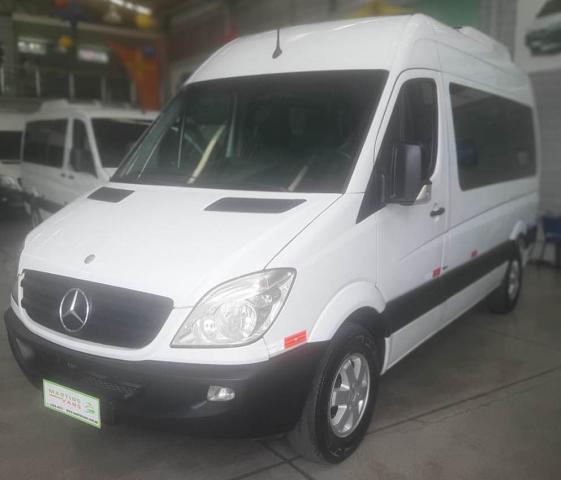Sprinter 415 2012 Teto alto branca 16 lugares completa - Foto 2