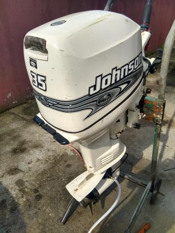 Johnson 35 hp 2001 funcionando - Foto 4