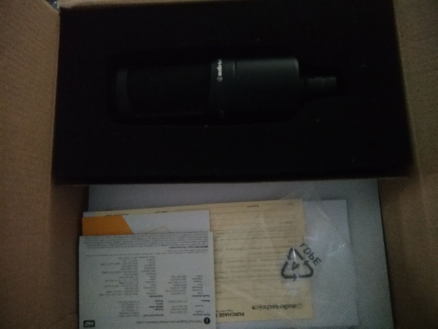 Microfone condensador,audio-tecnica - Foto 2