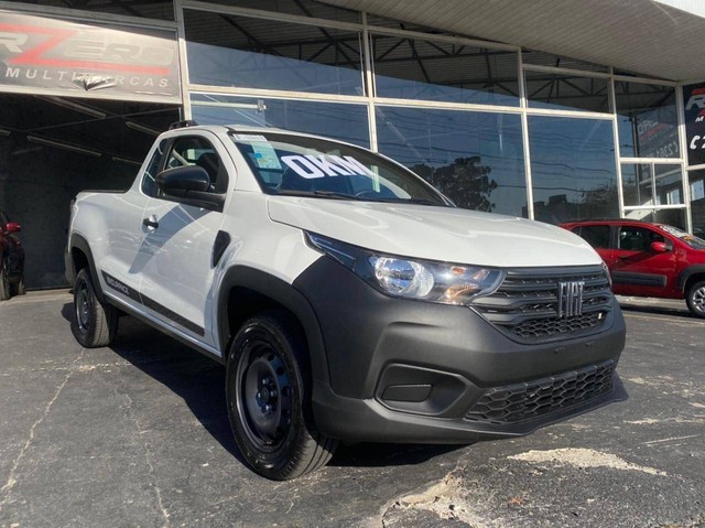 FIAT STRADA 2021 2022 OKM CS PLUS ENDURECE 1.4 FLEX AR CONDICIONADO + DIREÇÃO HIDRÁULICA