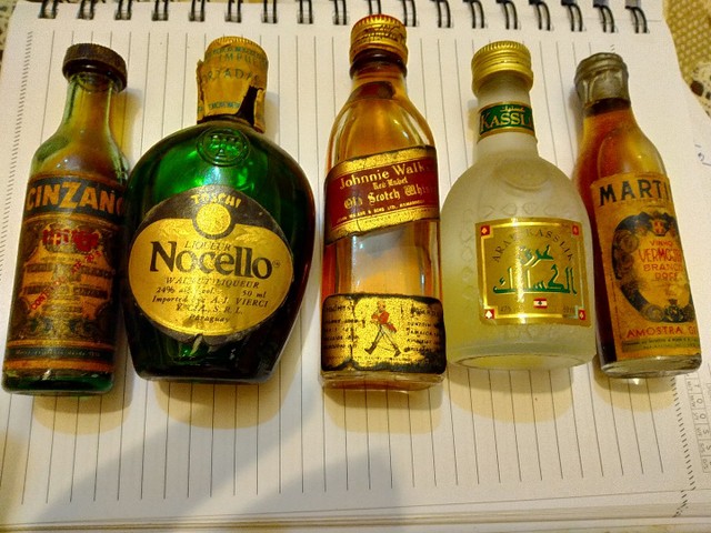 Miniaturas de bebidas