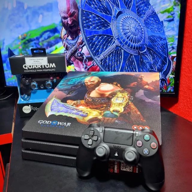 Controle playstation 4 pro com skin