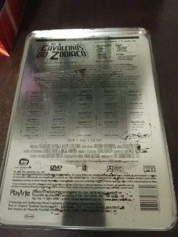 Dvd lata cavaleiros do zodíaco  - Foto 2