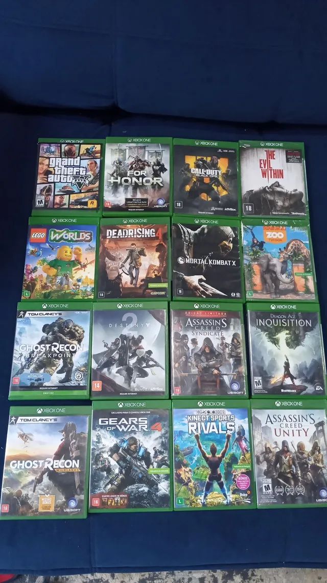 Jogos xbox one - Videogames - Atuba, Curitiba 1254181215