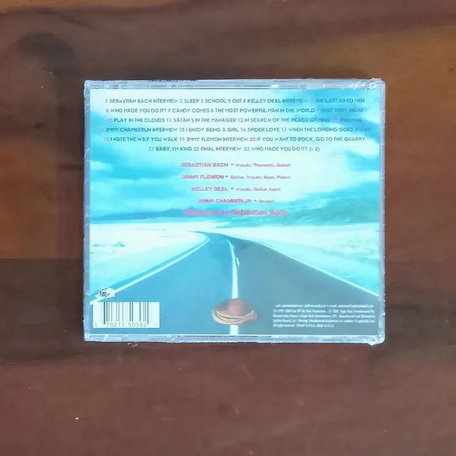CD lacrado The Last Hard Men 1998 importado  - Foto 2