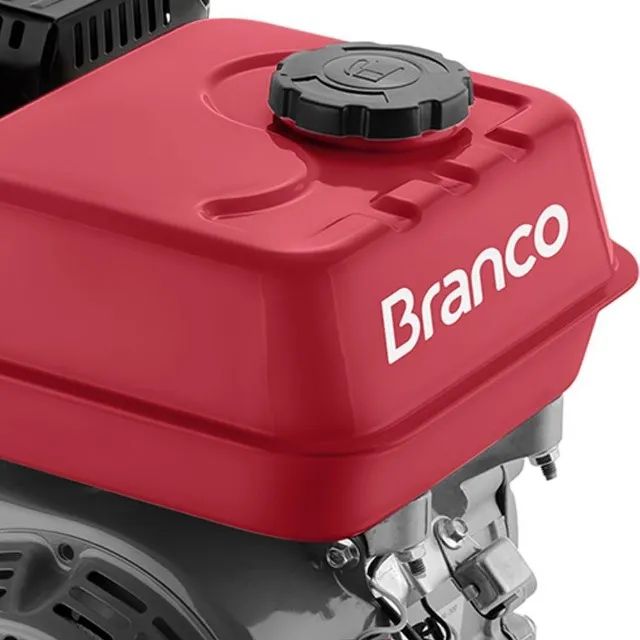 Motor à Gasolina 4T 208CC 7,0CV com Partida Manual - Branco - Foto 3