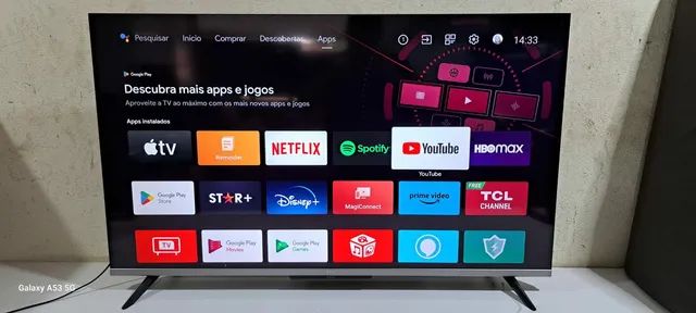 Smart tv tcl 50 4k Google tv - Áudio, TV, vídeo e fotografia - Residencial  São Leopoldo, Goiânia 1245359549