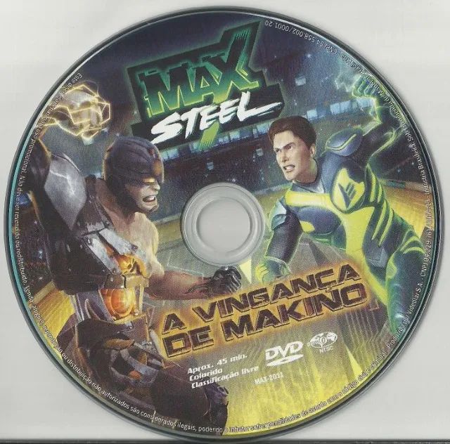 Dvd Original Max Steel A Vingança De Makino - Animação Livre - Foto 3
