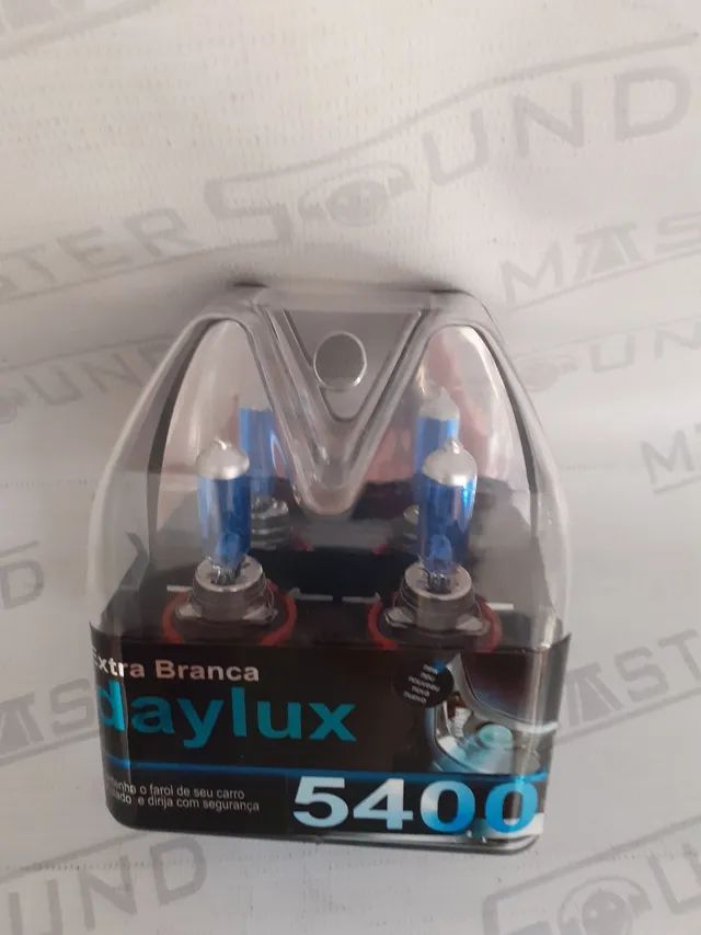 Lâmpada. Daylux. H-11.  Extra branca. Nova. Instalada. 