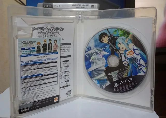 Jogo PS3 Sword Art Online: Lost Song (Japones)- Bandai Namco