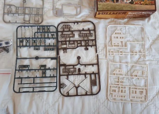 Kit Albergue alemão escala Z - Vollmer para ferromodelismo - Foto 4