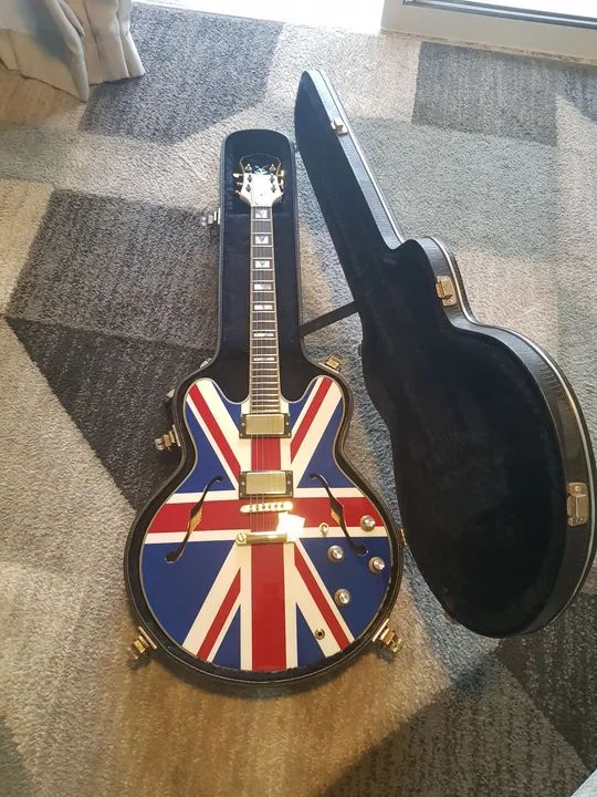 Epiphone Sheraton Customização Luxo