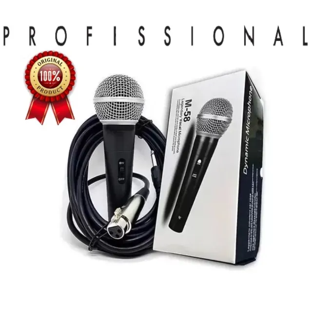 Microfone profissional novo