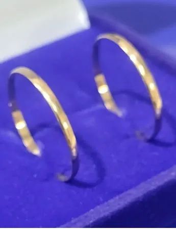 Par Alianças Ouro 18 Kilates 1,50 2 mm  - Foto 2