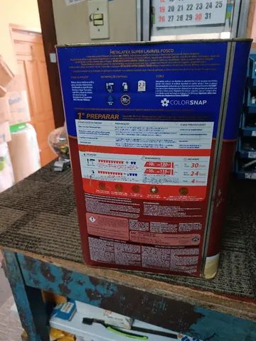 Tinta Sherwin Williams Metalatex Premium areia - Foto 5