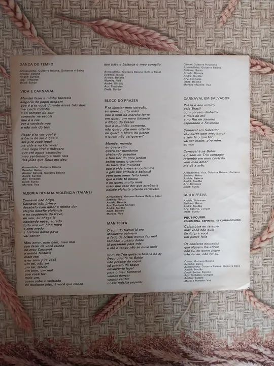 Disco de vinil 2 discos de vinil do trio elétrico dodo e Osmar os dois por 70 reais  - Foto 6