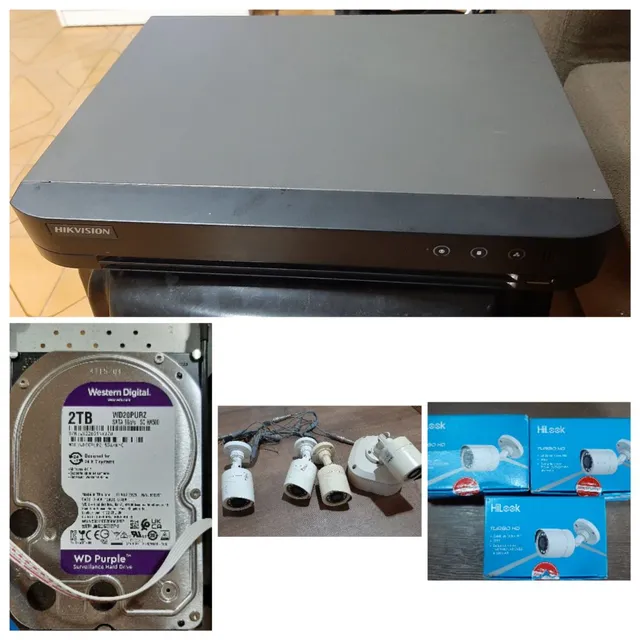 DVR HIKVISION 8 canais