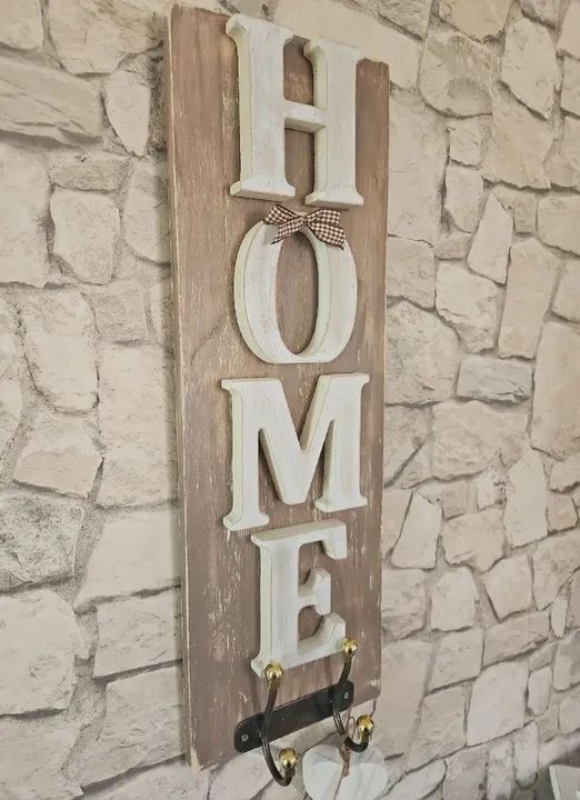 Placa decorativa Home - Foto 3