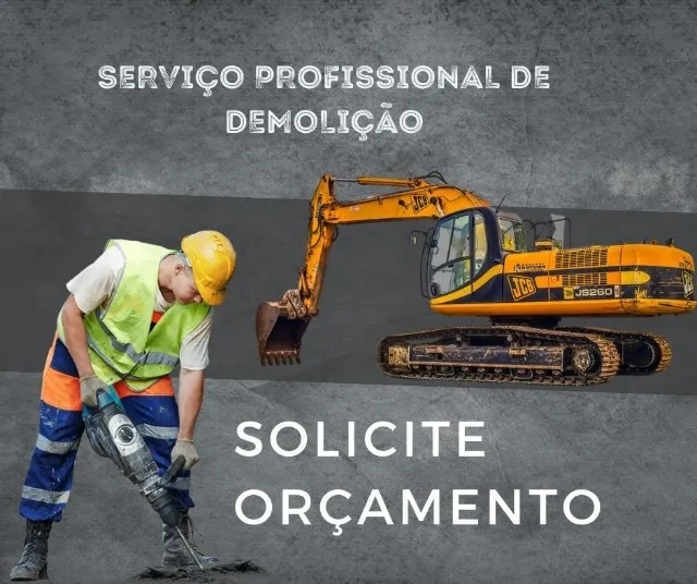 Demolição de casas e prédios em Sorocaba
