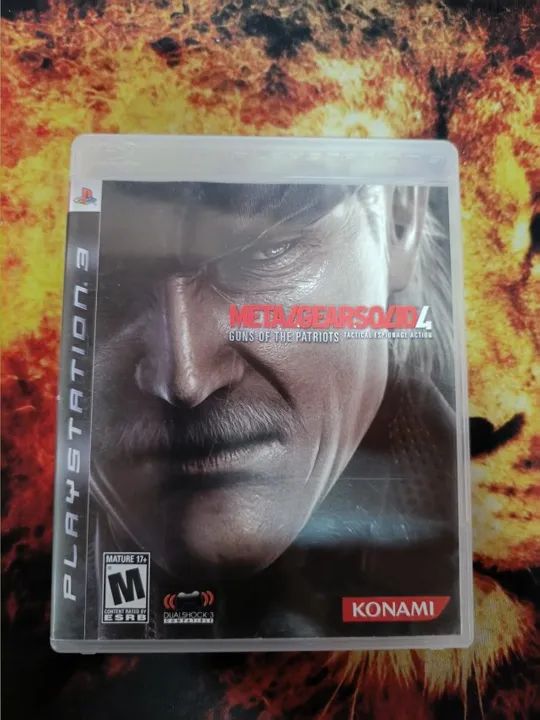 Jogo Metal Gear Solid 4 Playstation Ps3 Mídia Física Original - Promoção