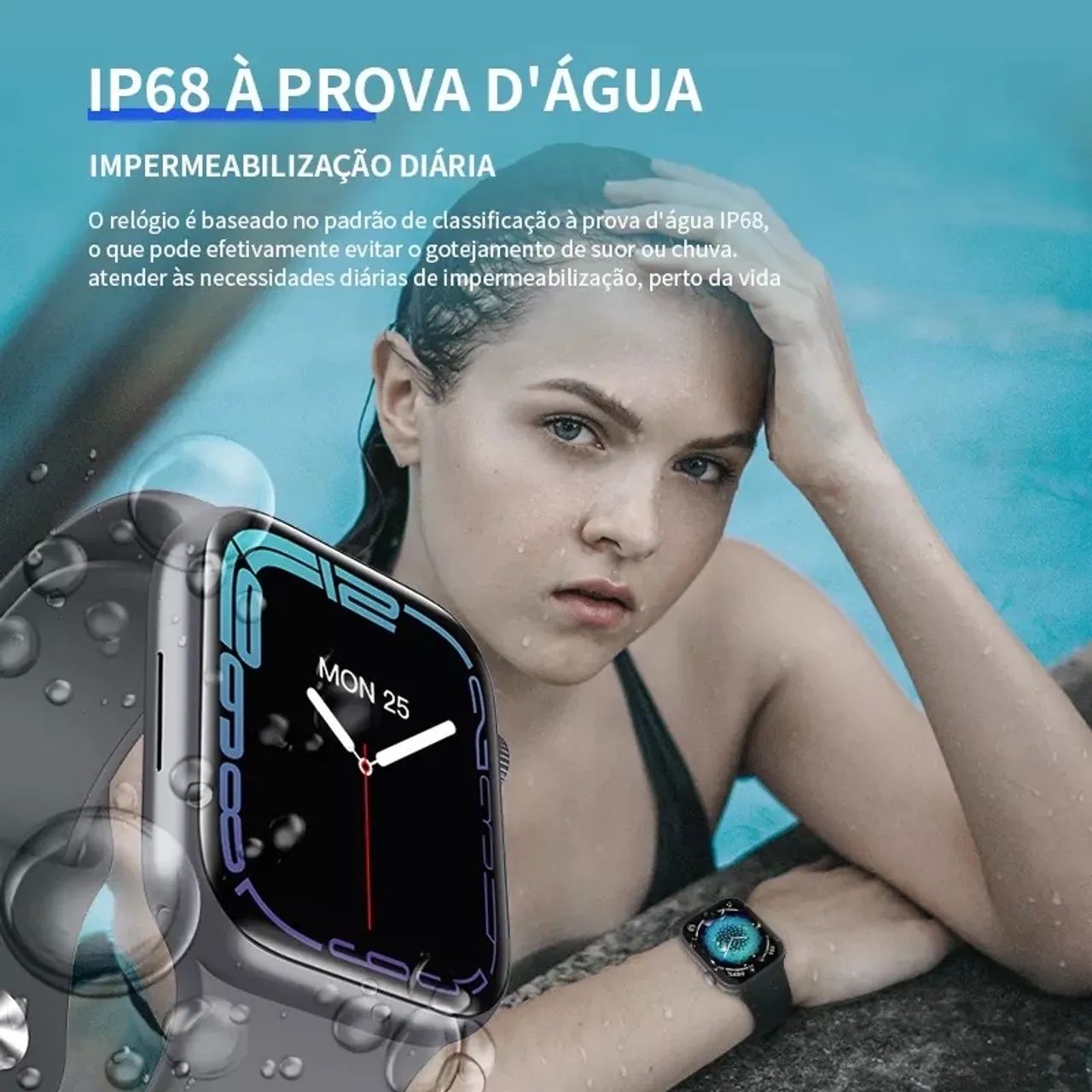 RELOGIO INTELIGENTE SMART WATCH T900 PRO MAX HIWATCH PRO FAZEMOS ENTREGA - Foto 3