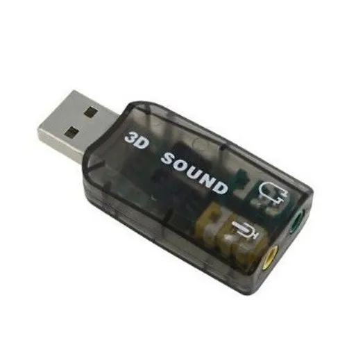Placa De Áudio Externa Usb Som 5.1 Pc Notebook wpp:43. *