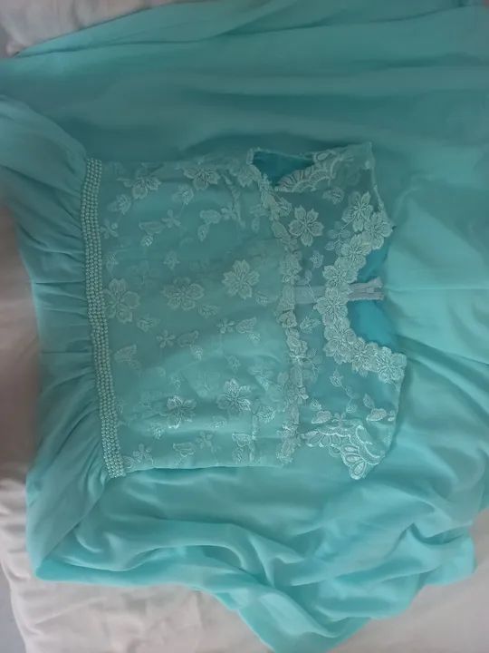 Vestido azul tiffany  - Foto 2