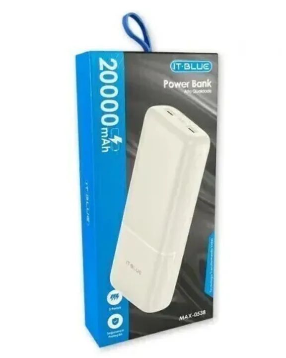Carregador Power Bank para Celular 20.000mAh