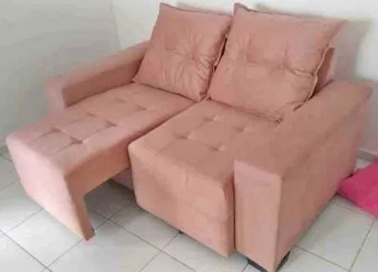Sofa retrátil de 1,60cm  preço de fábrica  - Foto 2