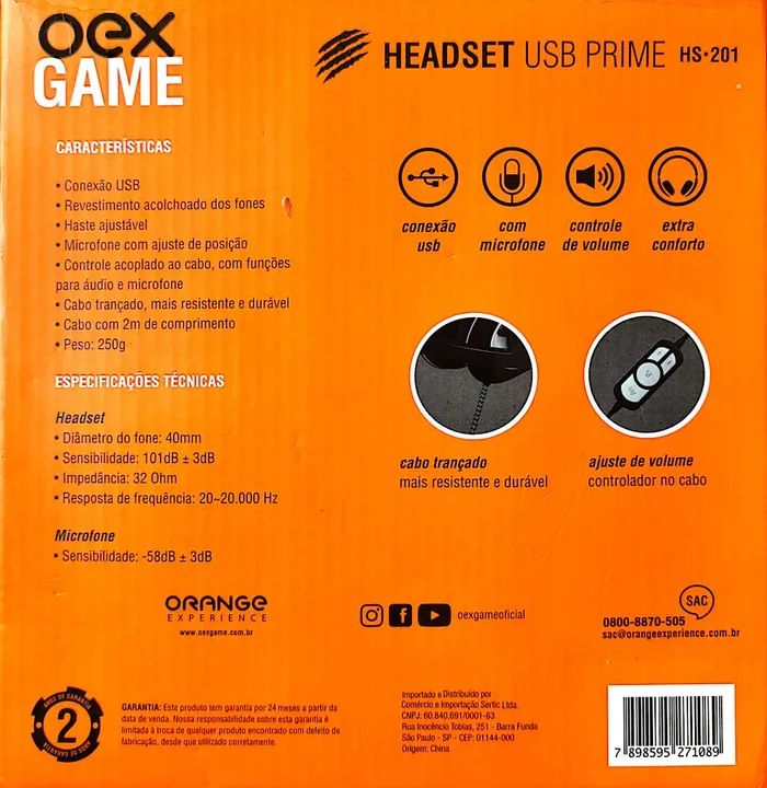 Headset oex HS 201 - Foto 4
