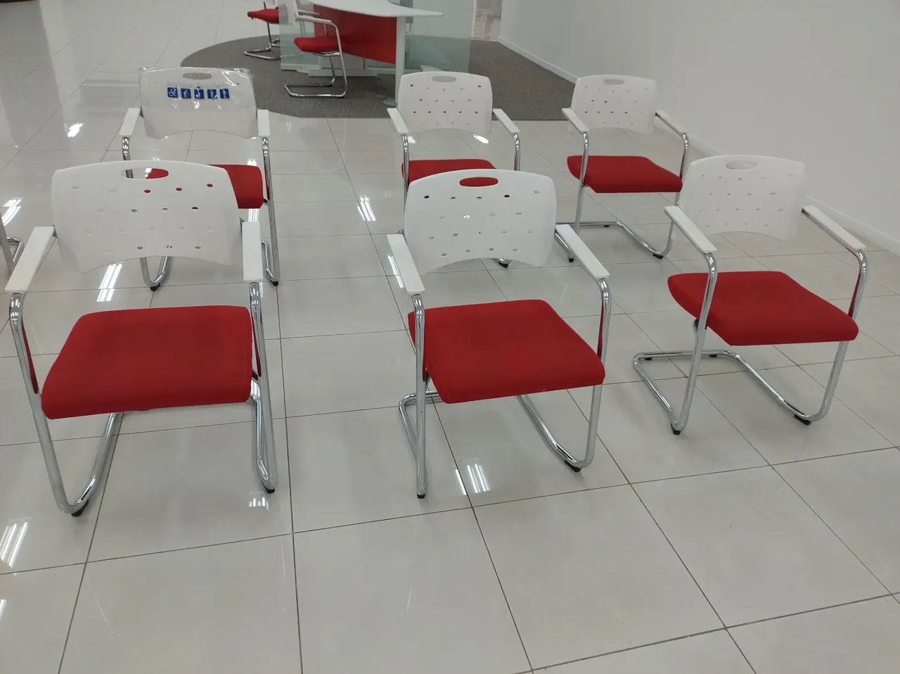 Cadeiras de Escritório Fixas Cavaletti 
