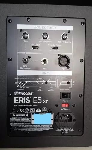 Par De Monitores De Estúdio Presonus Eris E5xt - Foto 2