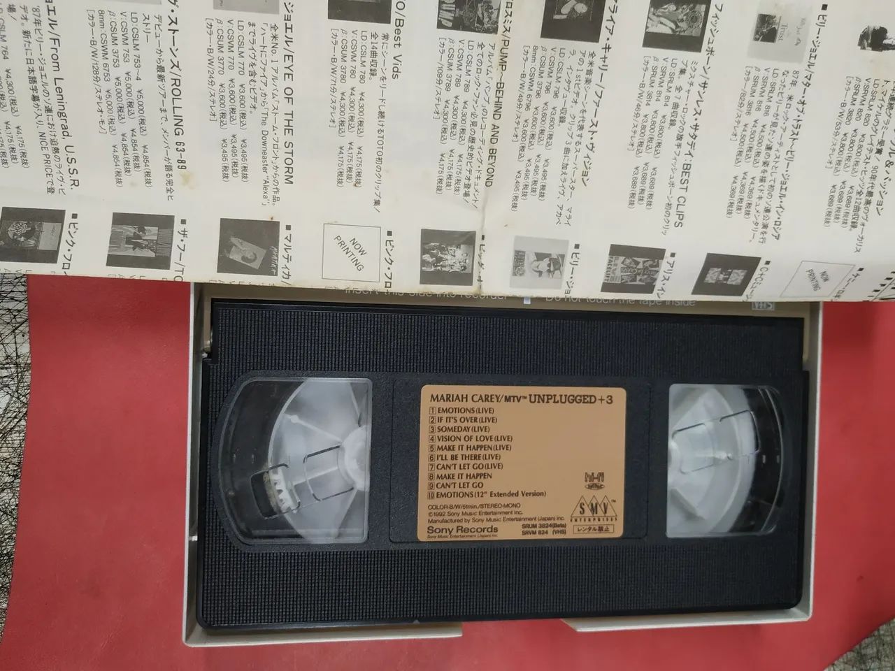 FITA VHS MARIAH CAREY  - Foto 3