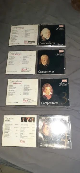 coletânea 4 CDs de músicas clássicas - Foto 2