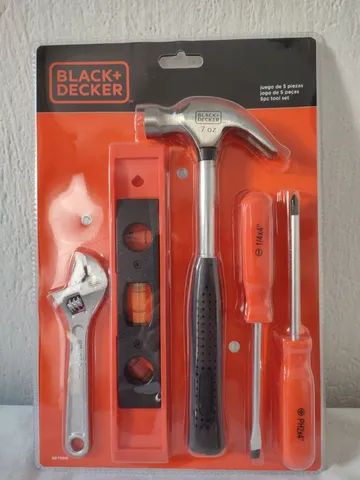 Kit De Ferramentas 5 Peças Black Decker lacrado - Foto 6